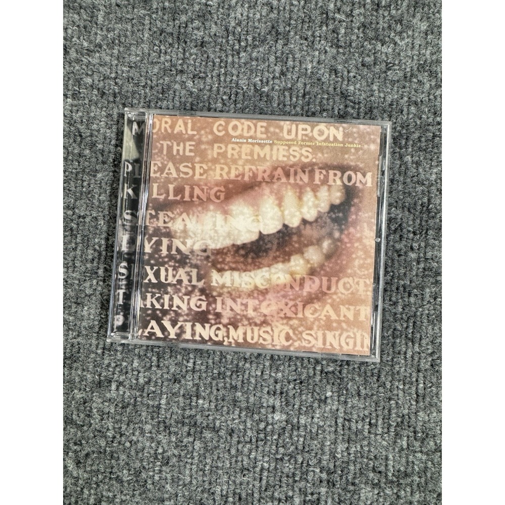 ALANIS MORISSETTE - Supposed Former Infatuation Junkie 1998 CD